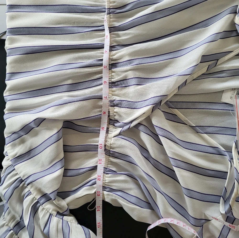 GABBY SKYE Striped Blue and White Dress - Picture 12 of 14